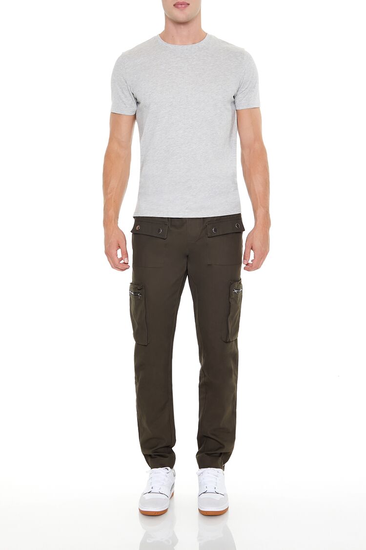 Cargo Drawstring Joggers-Feelings Star