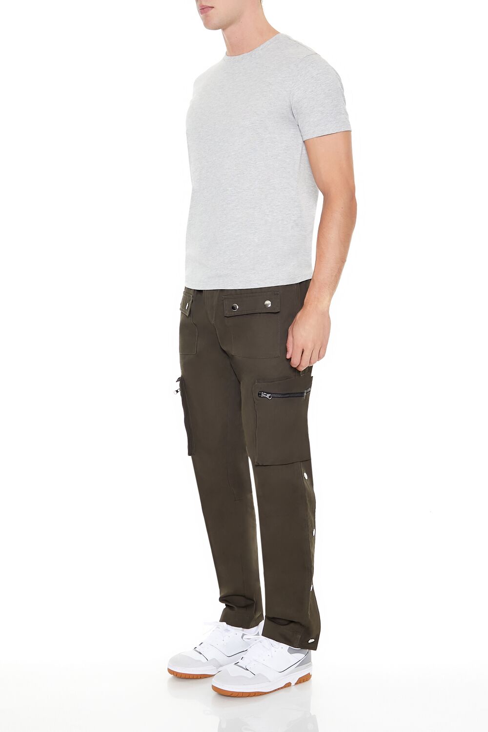 Cargo Drawstring Joggers-Feelings Star
