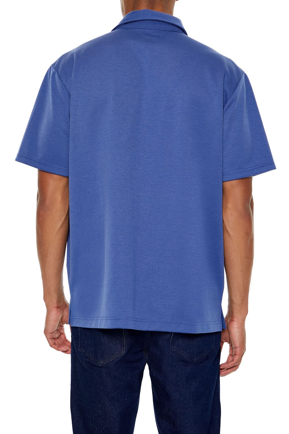 Two-Pocket Button-Front Shirt-Feelings Star