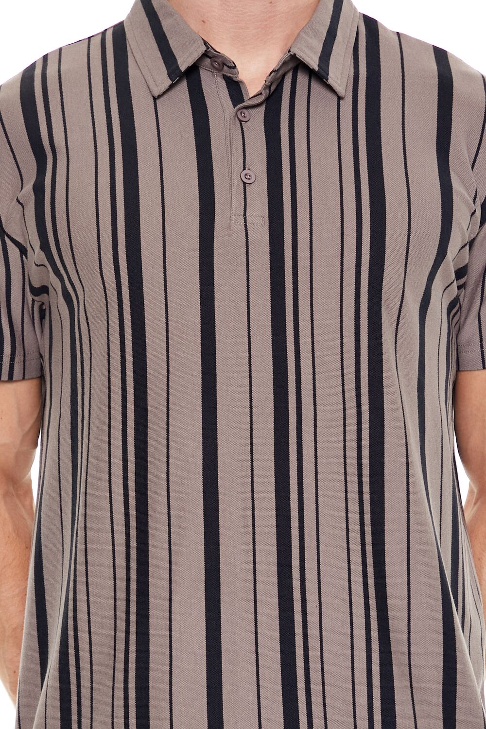 Striped Polo Shirt-Feelings Star