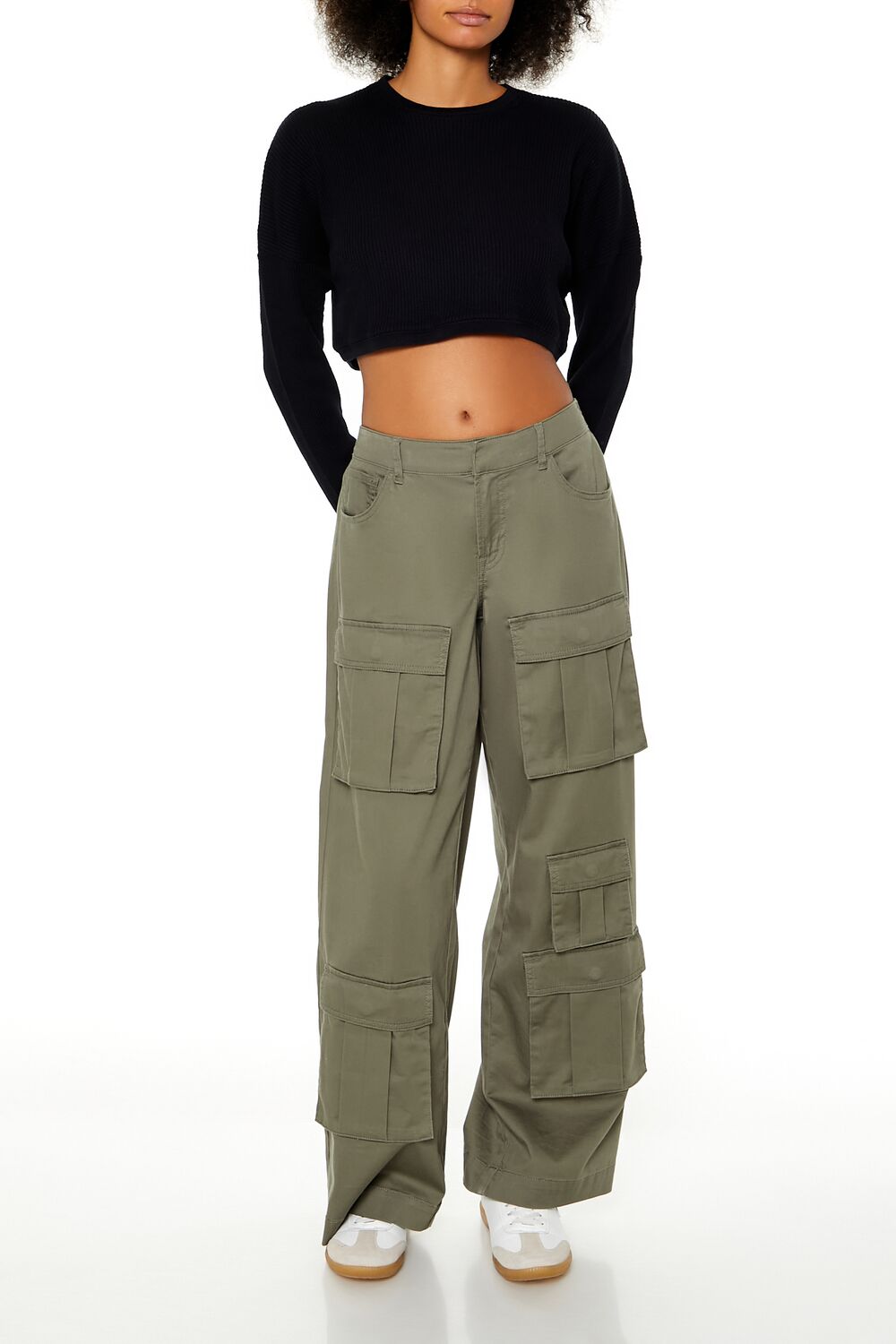 Thermal Crop Top-Feelings Star