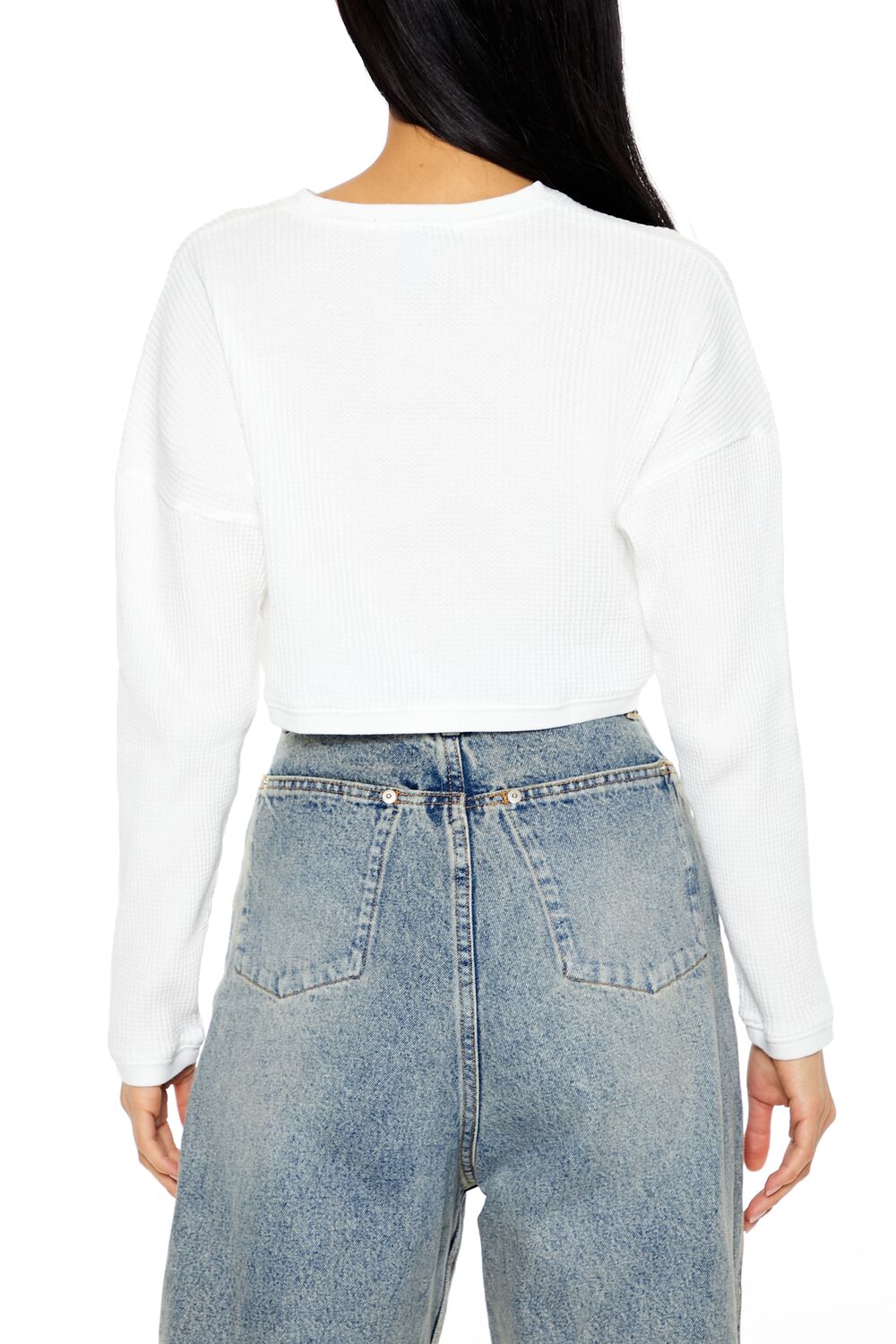 Thermal Crop Top-Feelings Star