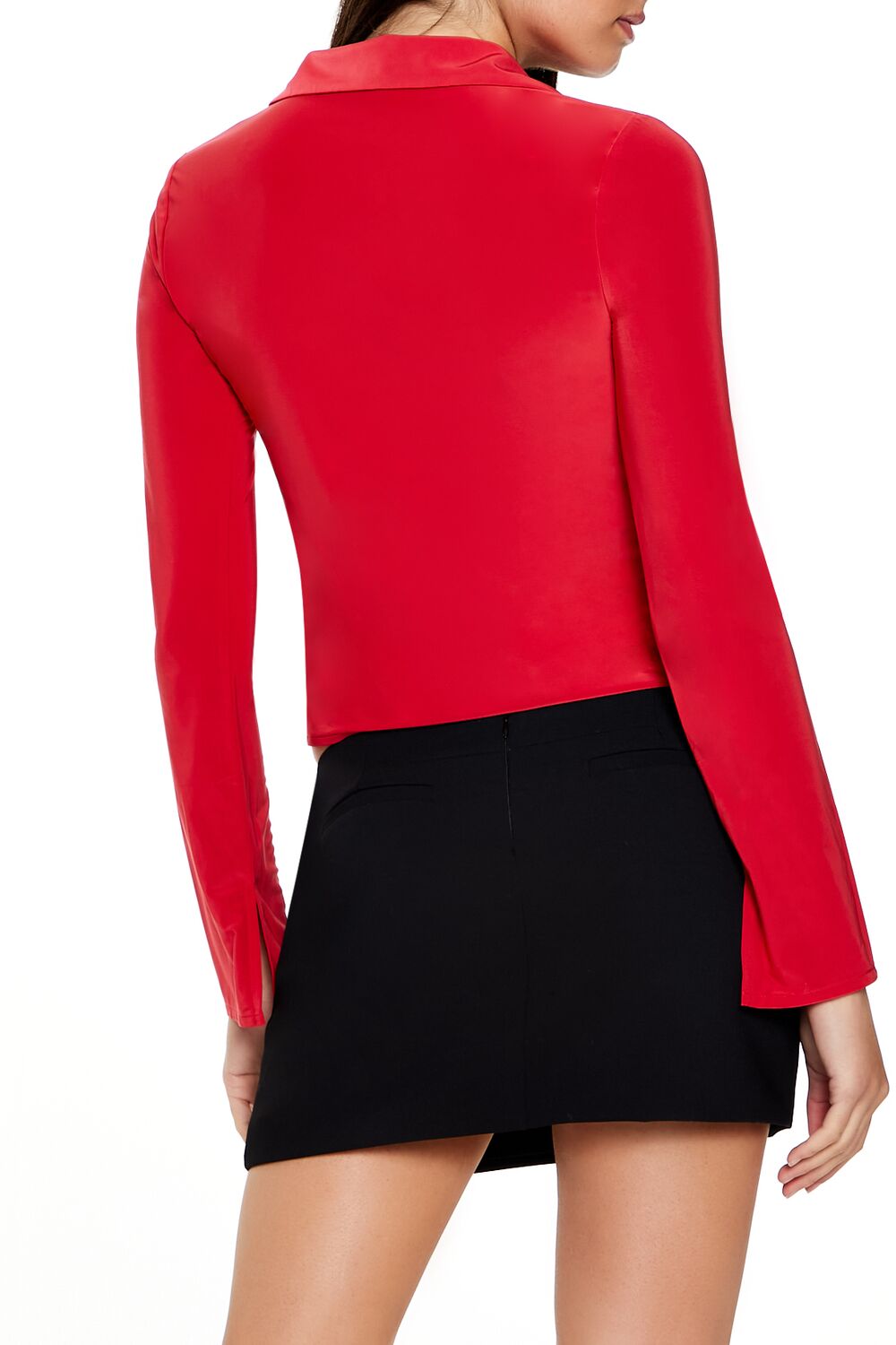 Tie-Front Crop Top-Feelings Star