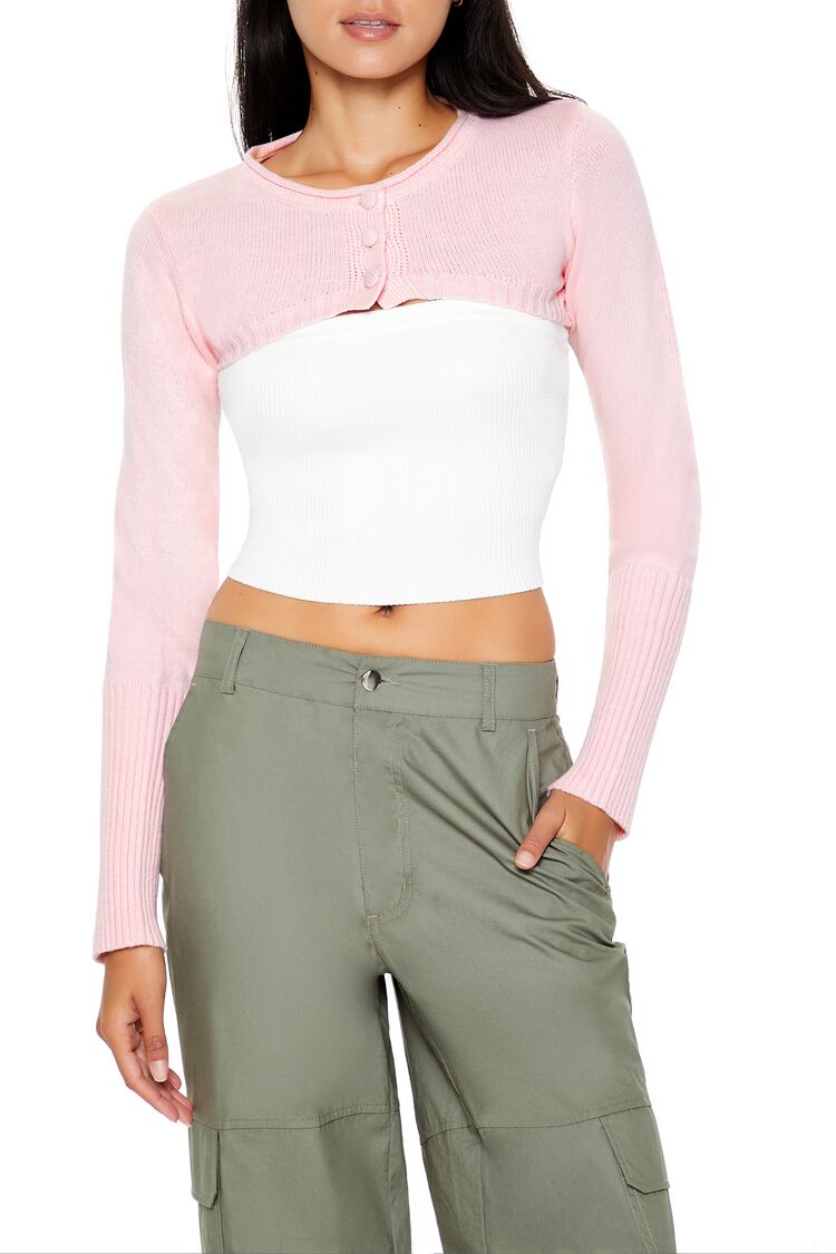 Cardigan Shrug Sweater-Feelings Star