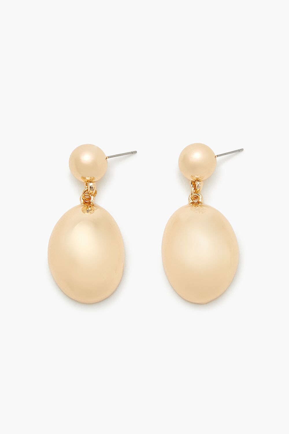 Tiered Oval Drop Earrings-Feelings Star