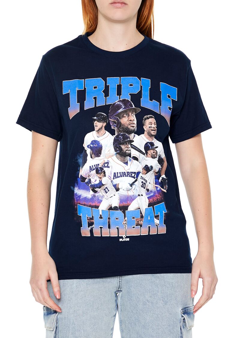 Triple Threat MLB Graphic Tee-Feelings Star
