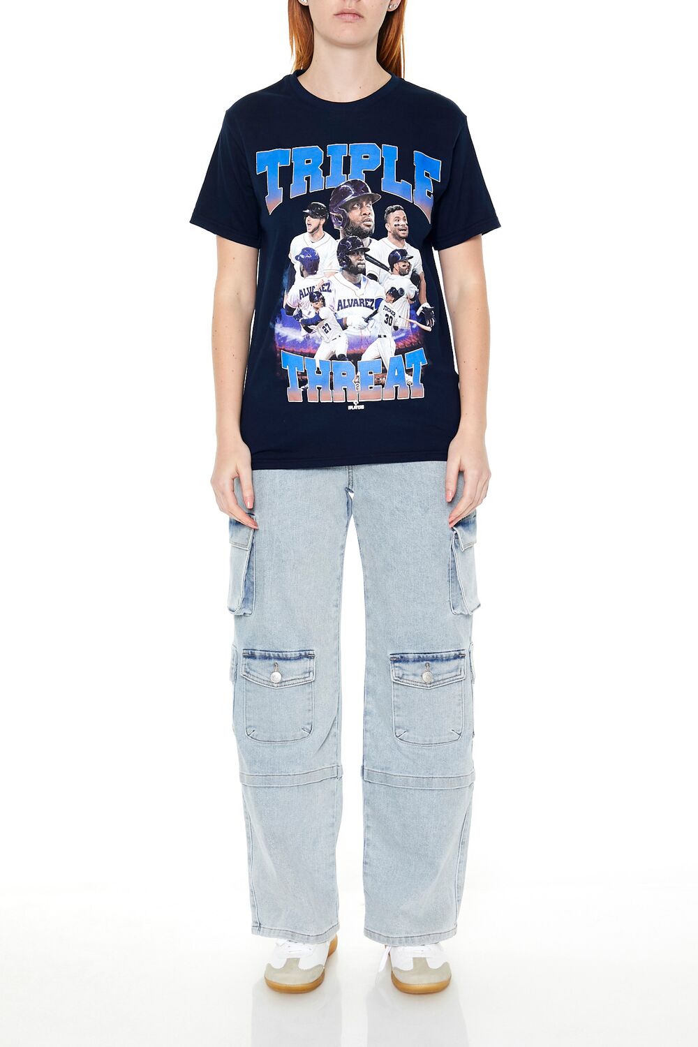 Triple Threat MLB Graphic Tee-Feelings Star