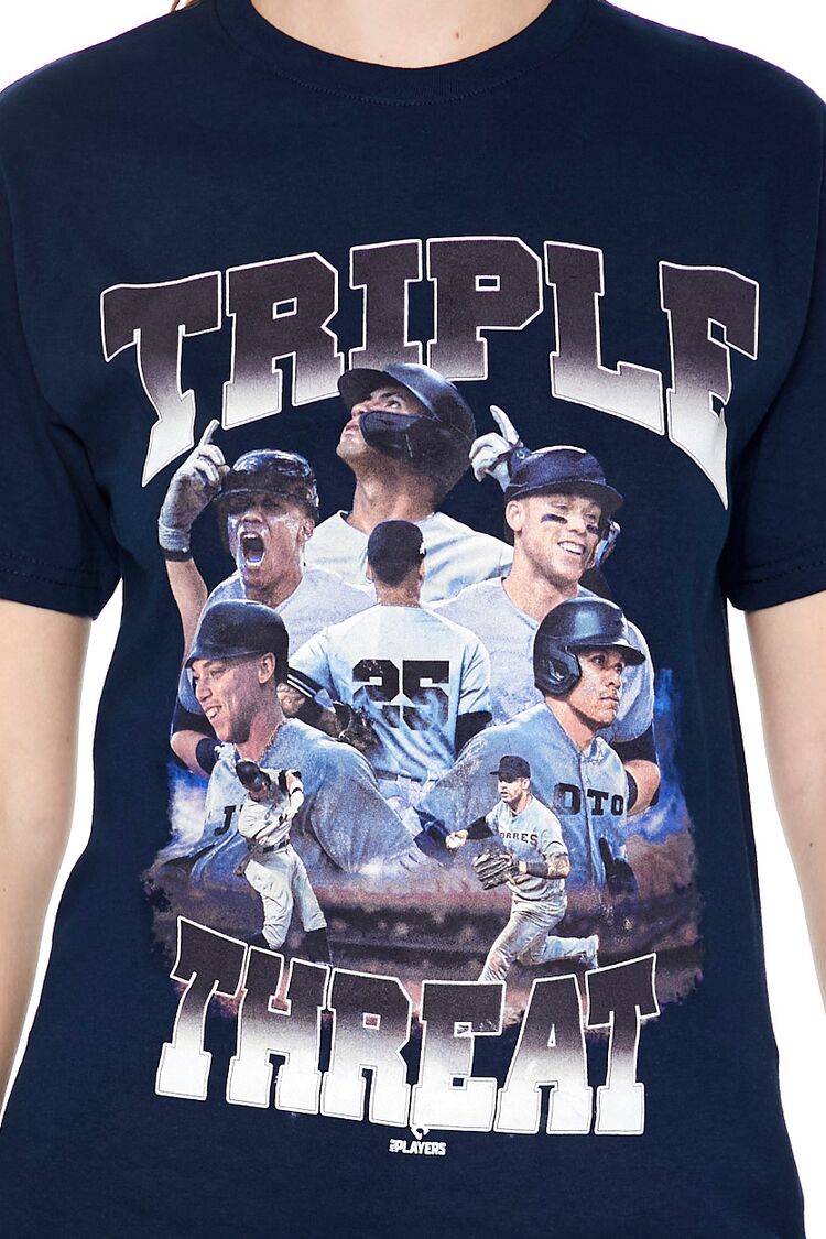 Triple Threat MLB Graphic Tee-Feelings Star