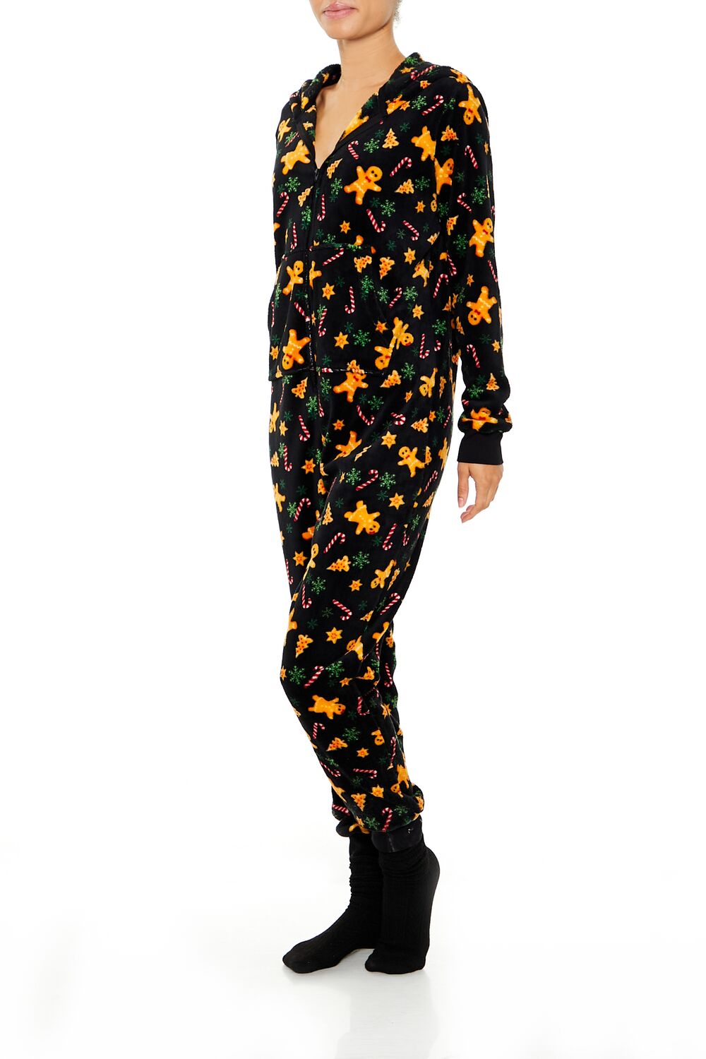 Gingerbread Pajama Jumpsuit-Feelings Star