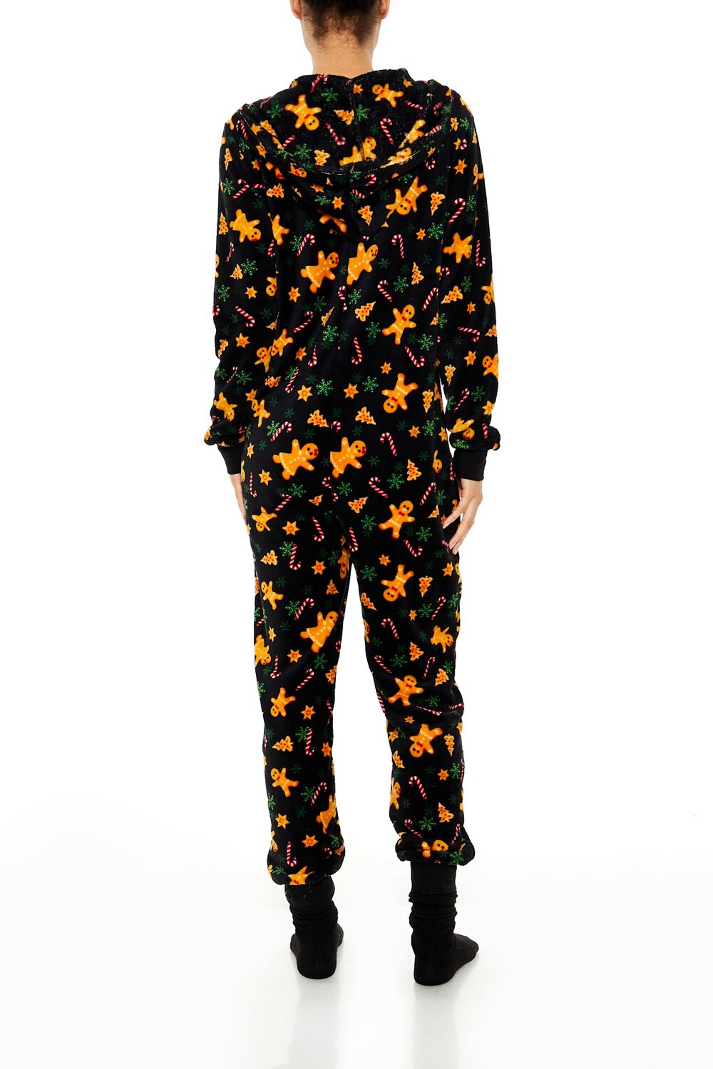 Gingerbread Pajama Jumpsuit-Feelings Star