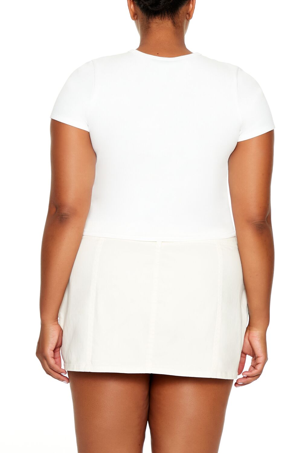 Plus Size Cap No Cap Baby Tee-Feelings Star