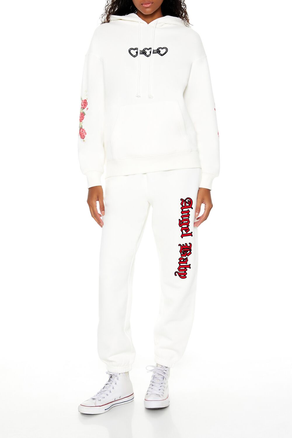 Angel Heart Chain Hoodie-Feelings Star