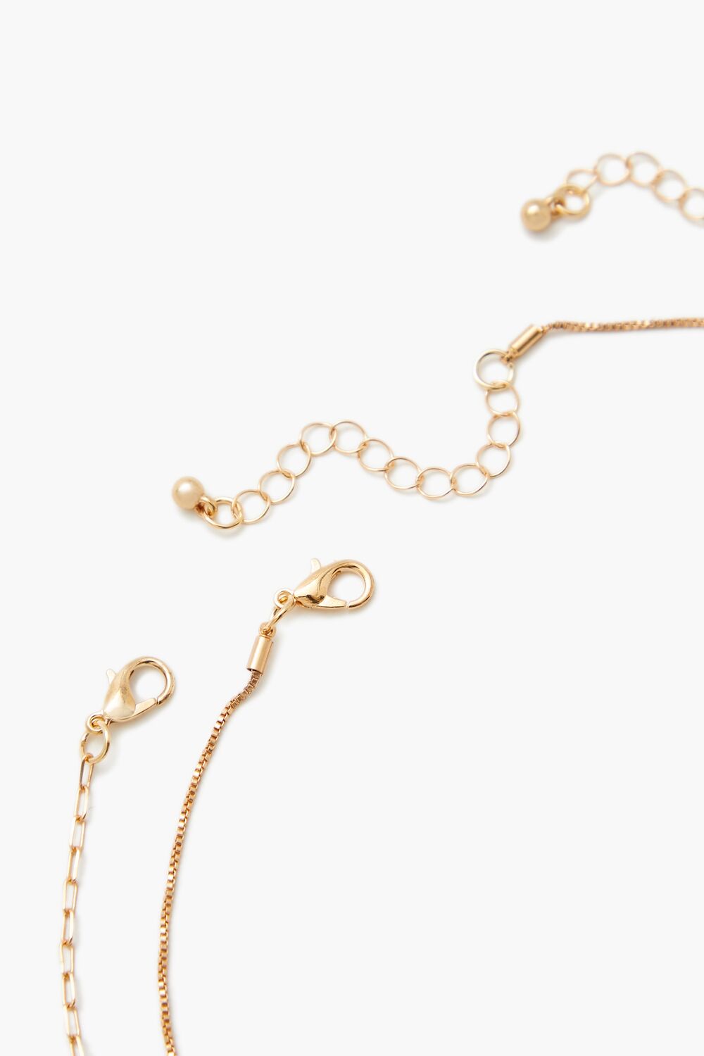 Box & Anchor Chain Necklace Set-Feelings Star