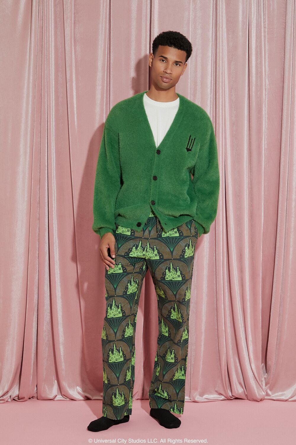 Wicked Emerald City Pajama Pants-Feelings Star