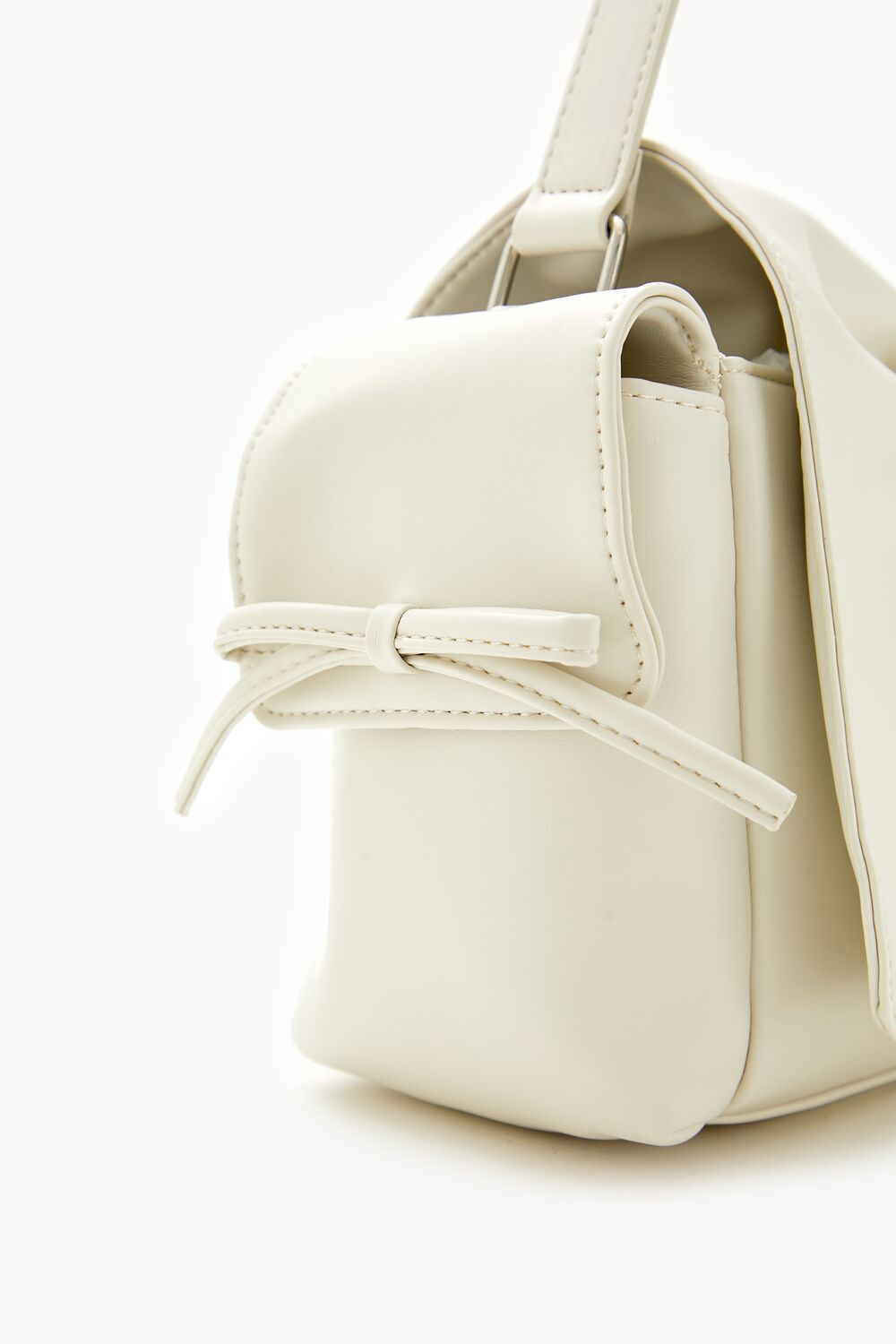 Ruched Bow Shoulder Bag-Feelings Star