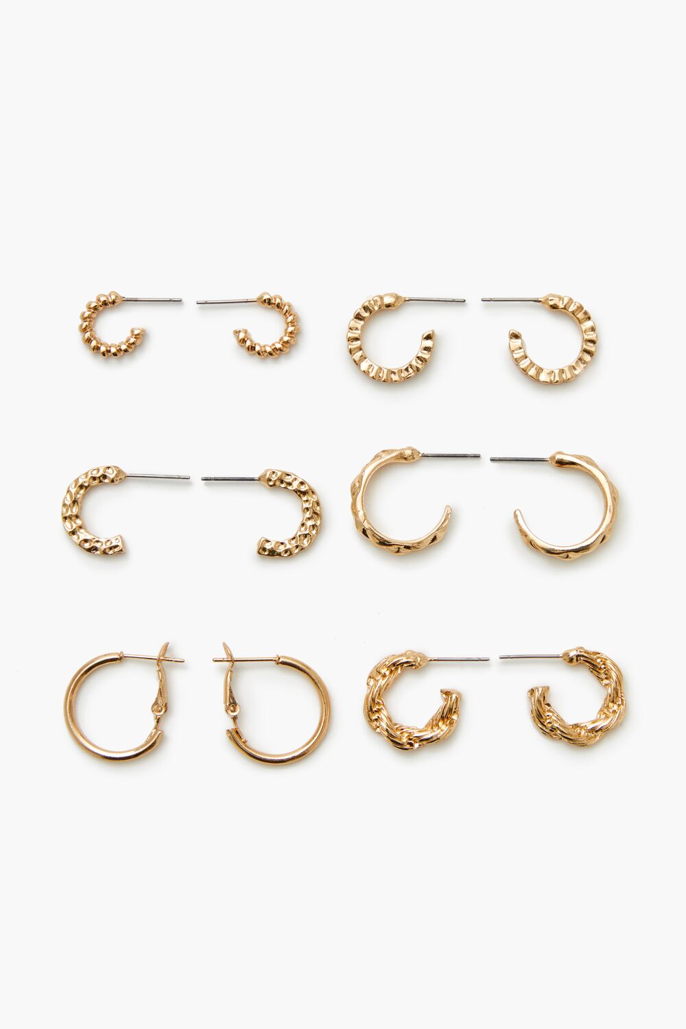 Assorted Hoop Earring Set-Feelings Star