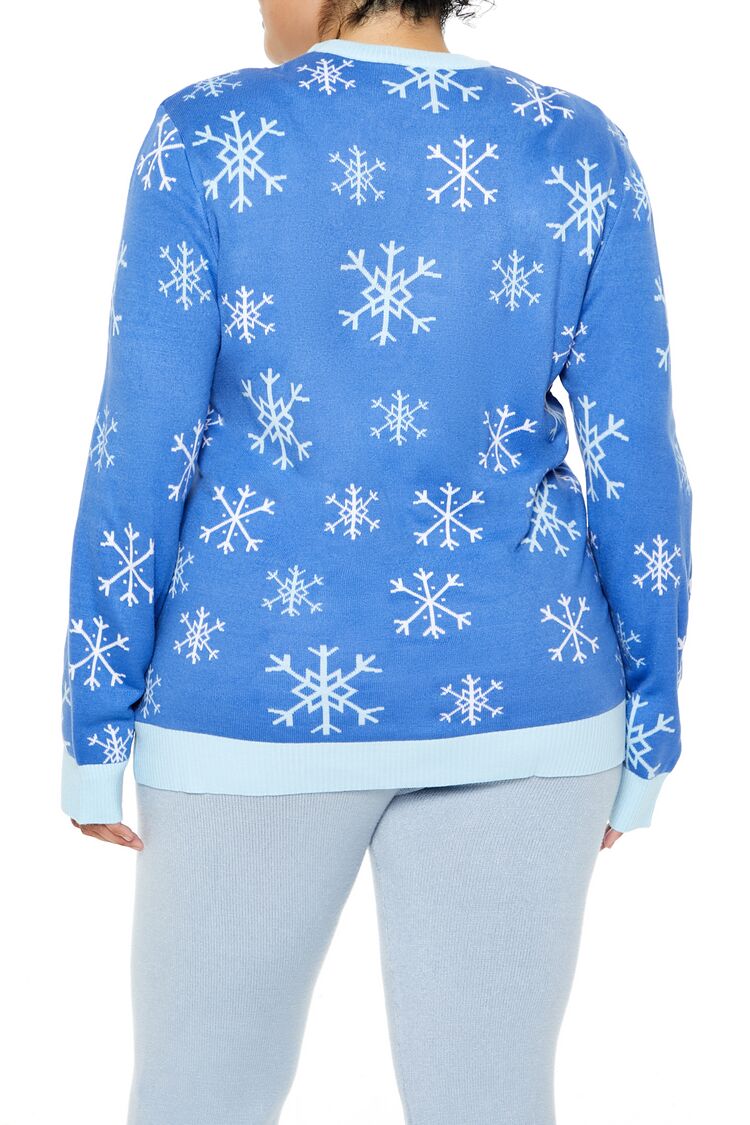 Plus Size Elf Mr Narwhal Sweater-Feelings Star