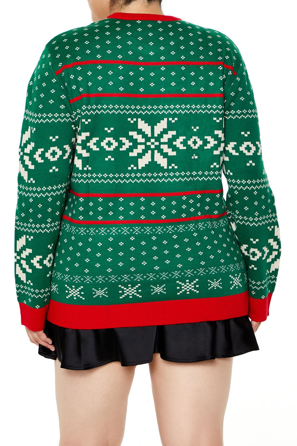 Plus Size Elf Son of a Nutcracker Sweater-Feelings Star