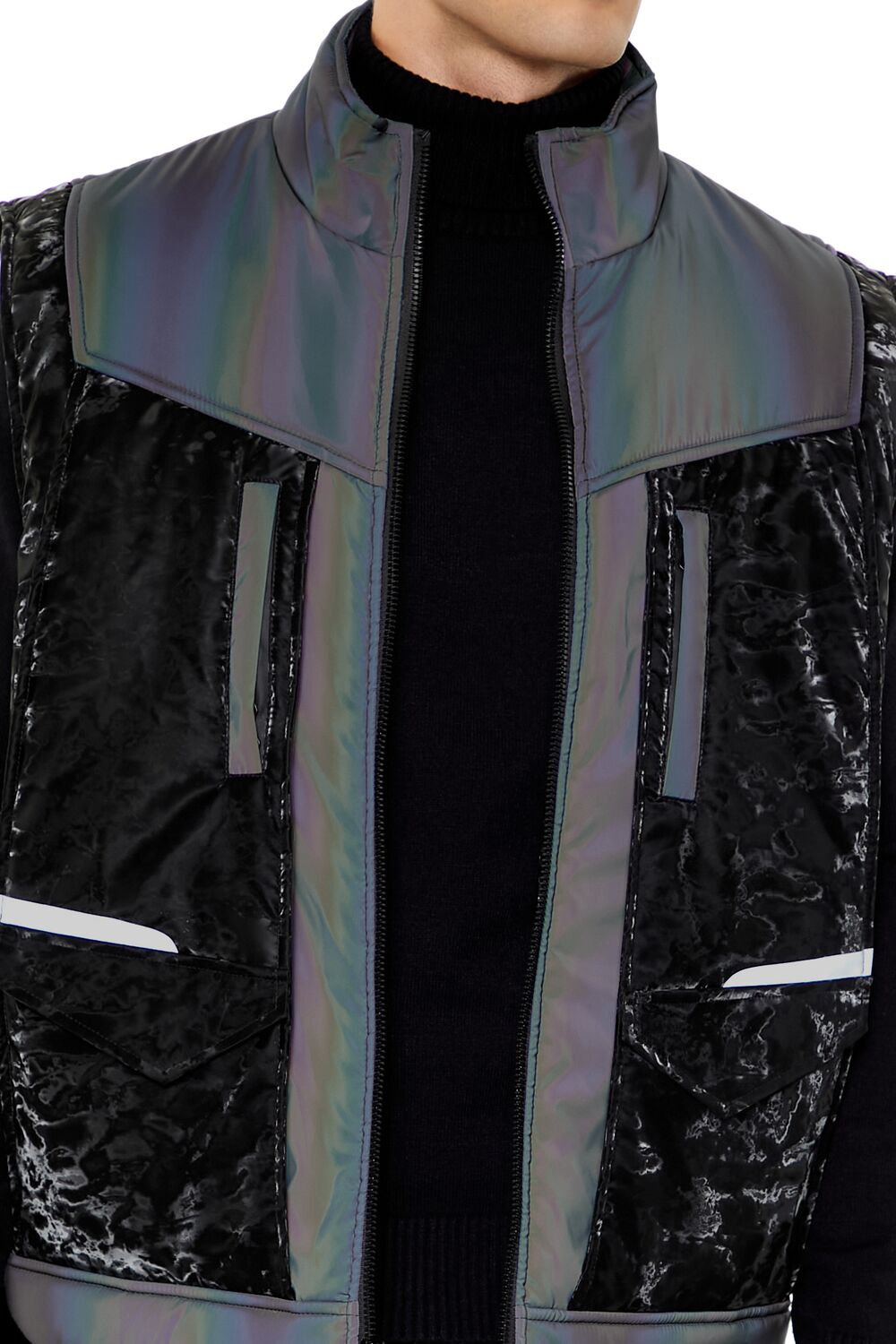 Active Waterproof Reflective Ski Vest-Feelings Star