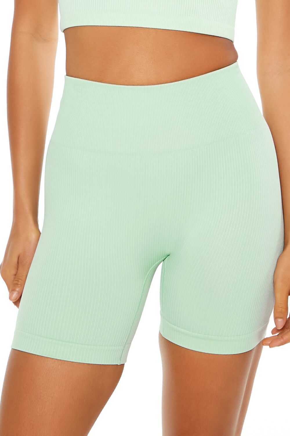 Active Uplift Scrunch Seamless Biker Shorts-Feelings Star