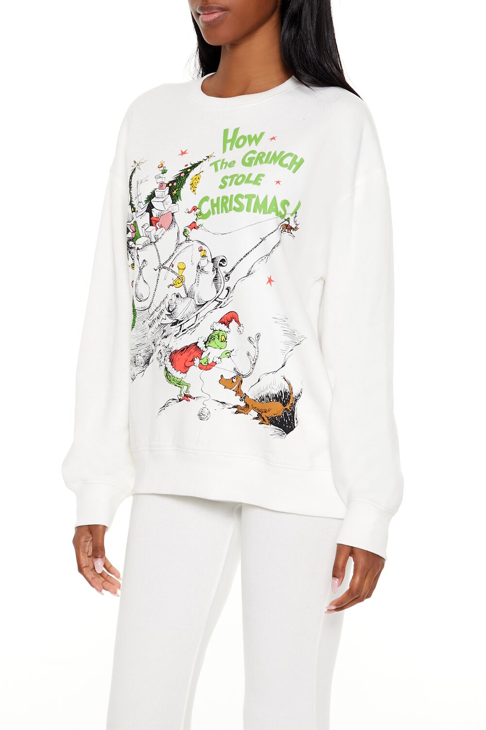 The Grinch Stole Christmas Pullover-Feelings Star
