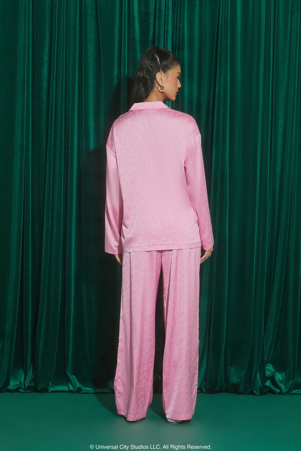 Wicked Pajama Shirt & Pants Set-Feelings Star