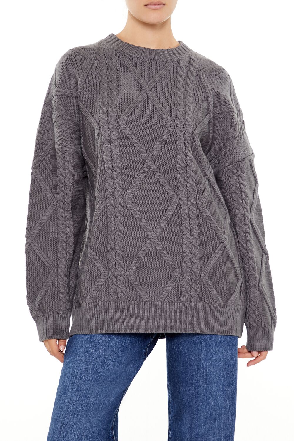 Cable Knit Sweater-Feelings Star