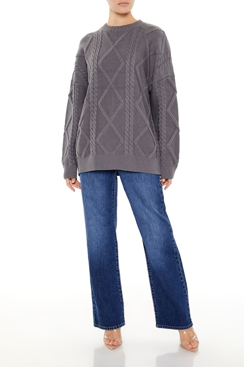 Cable Knit Sweater-Feelings Star