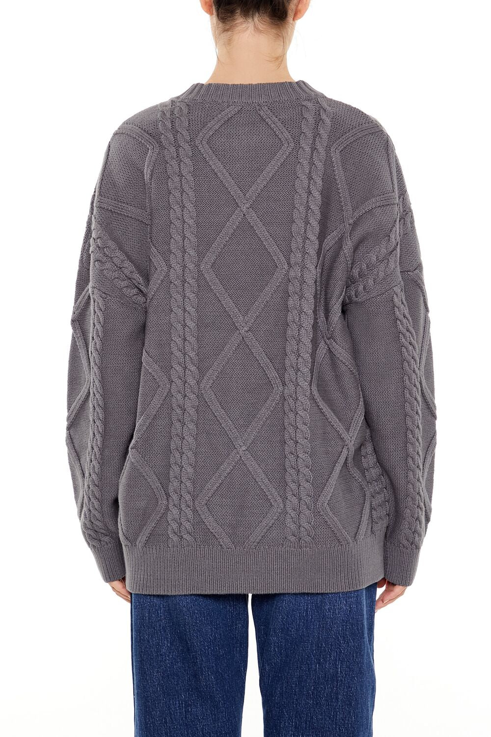 Cable Knit Sweater-Feelings Star