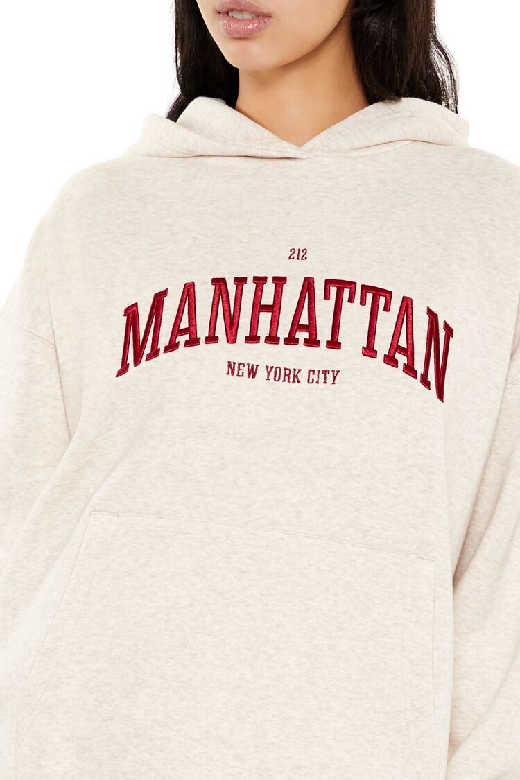 Embroidered Manhattan Hoodie-Feelings Star