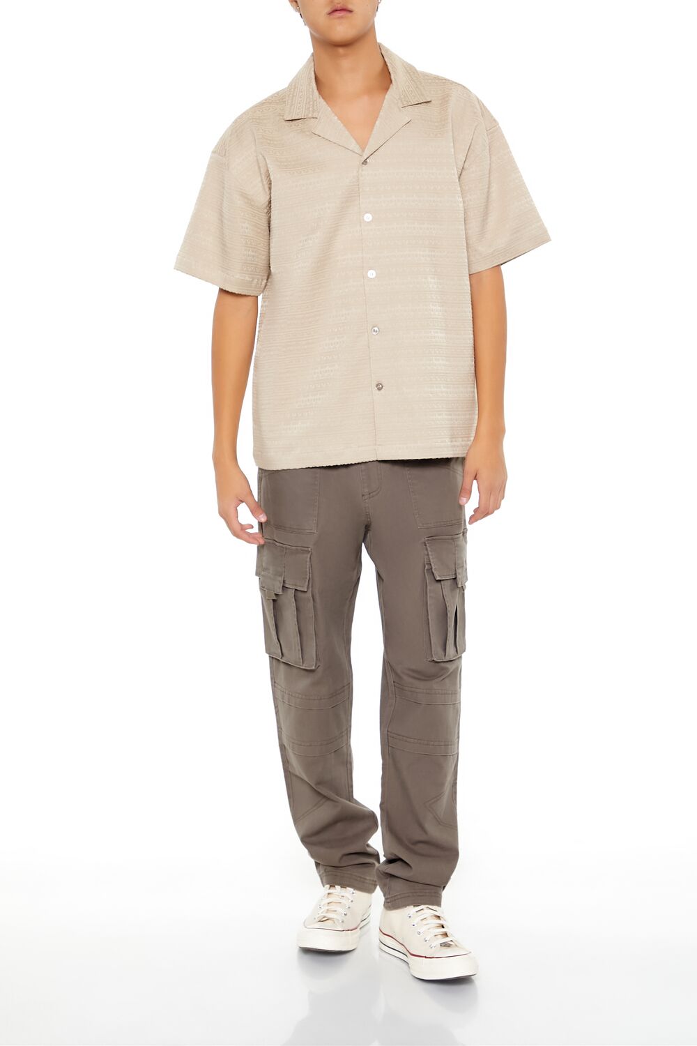 Striped Drop-Sleeve Shirt-Feelings Star