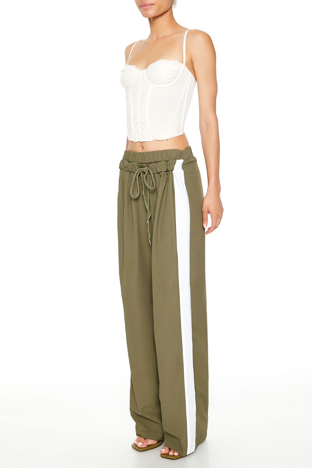 Striped Wide-Leg Pants-Feelings Star