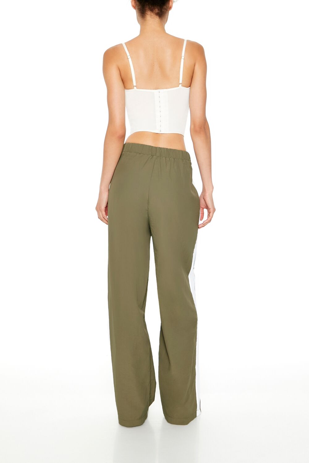 Striped Wide-Leg Pants-Feelings Star