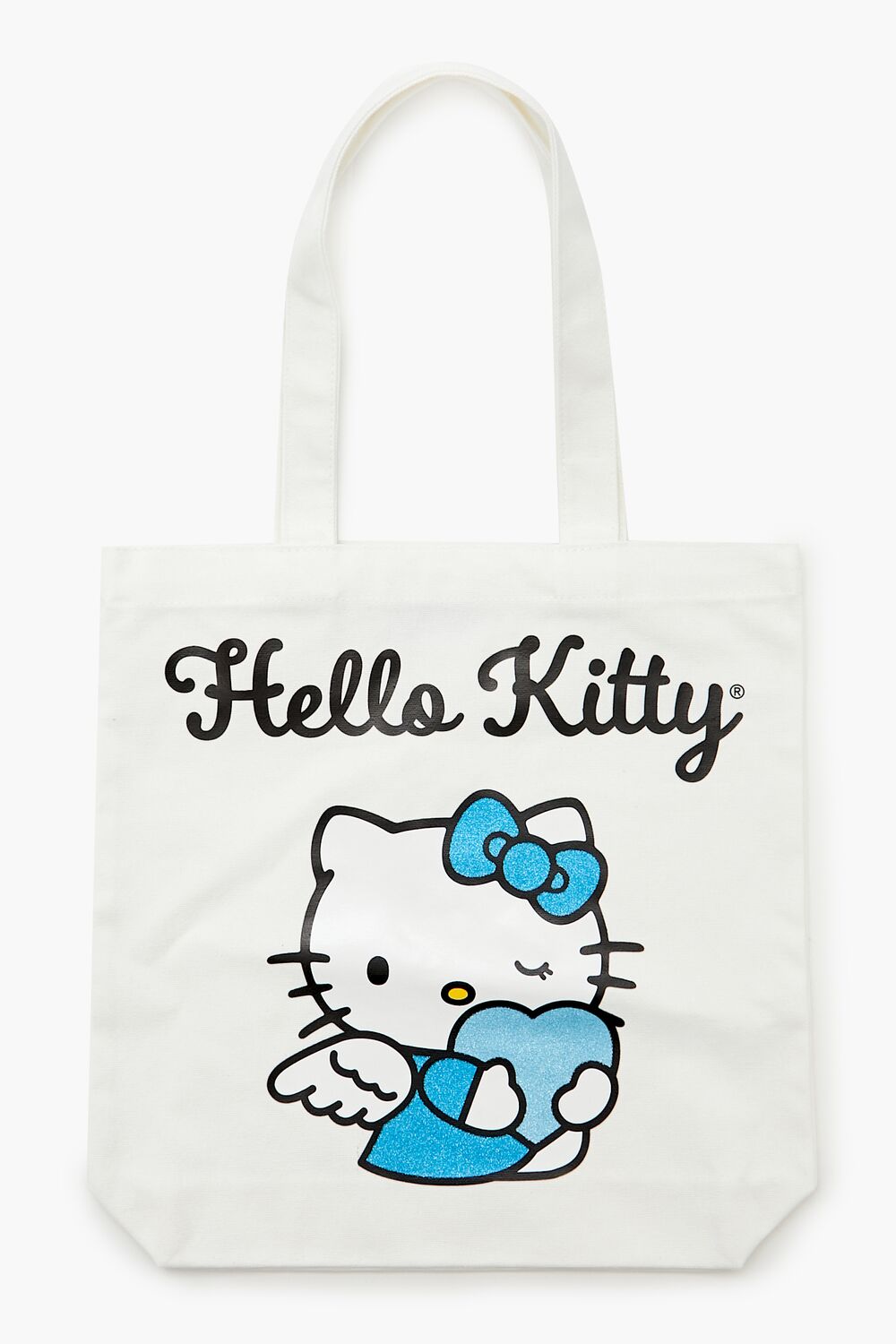 Angel Hello Kitty Graphic Tote Bag-Feelings Star