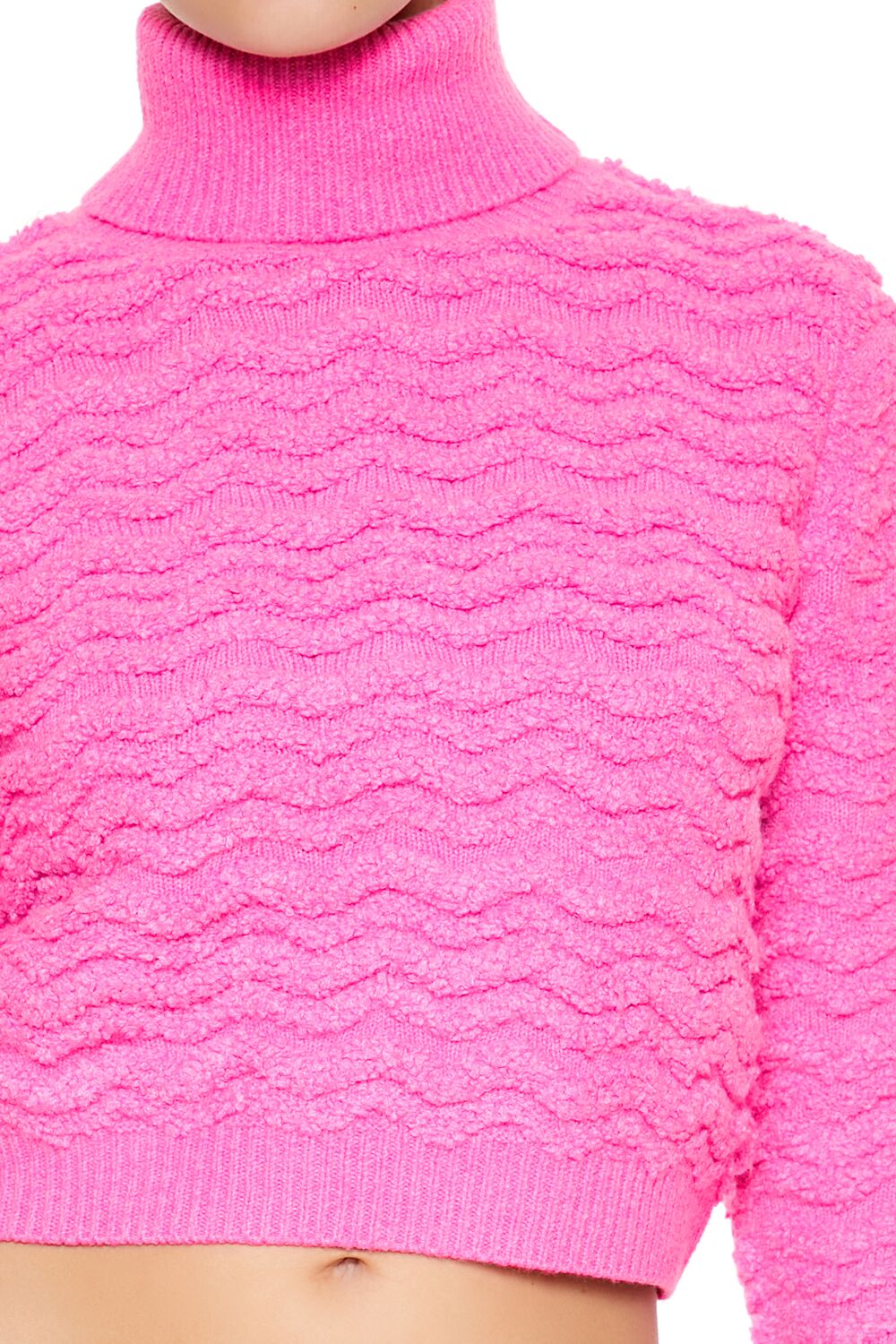 Turtleneck Cropped Sweater-Feelings Star