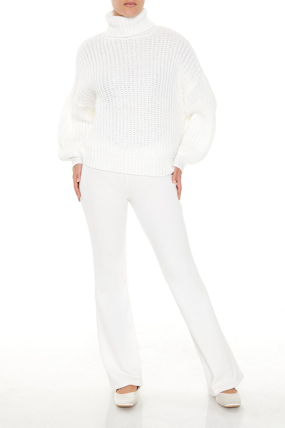 Turtleneck Knit Sweater-Feelings Star