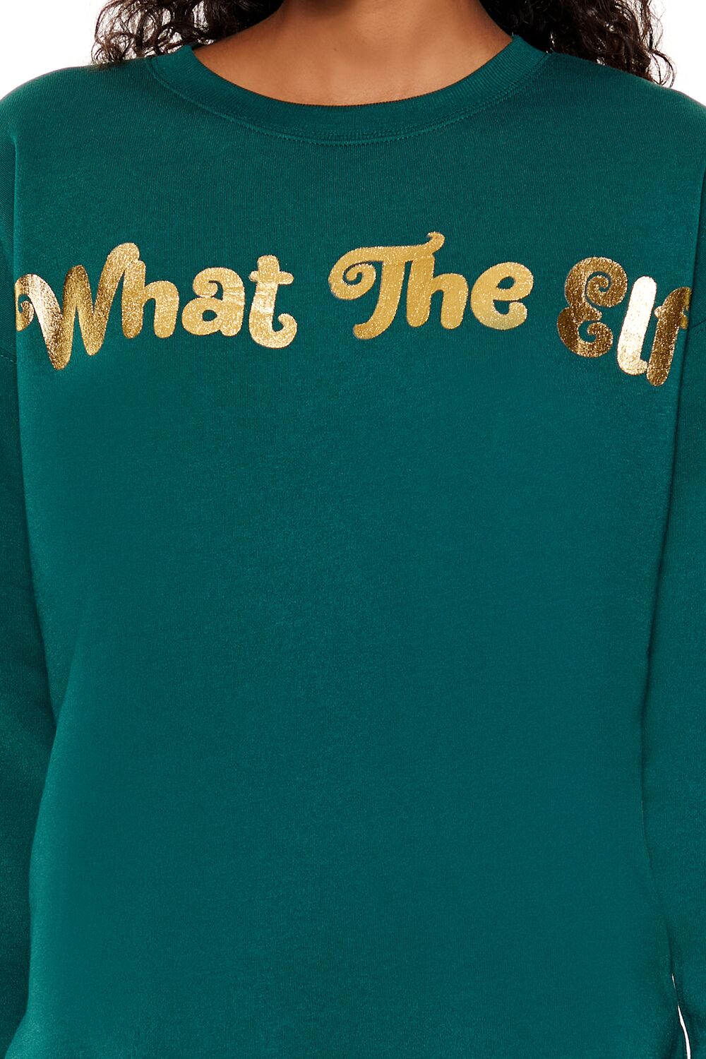 What The Elf Graphic Pullover-Feelings Star