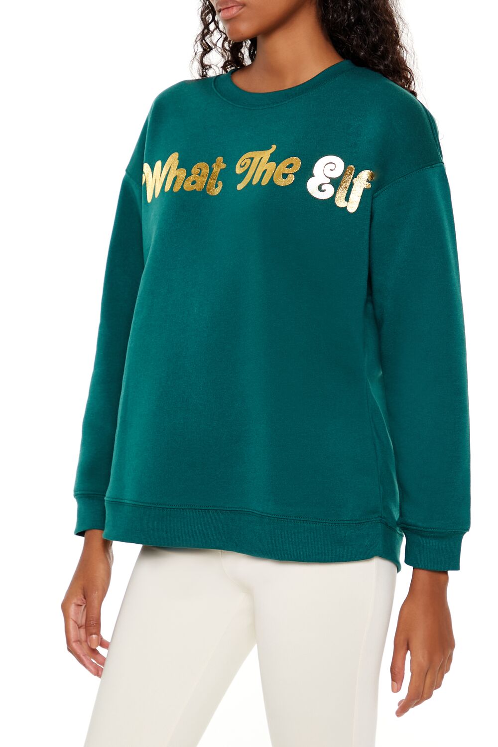 What The Elf Graphic Pullover-Feelings Star