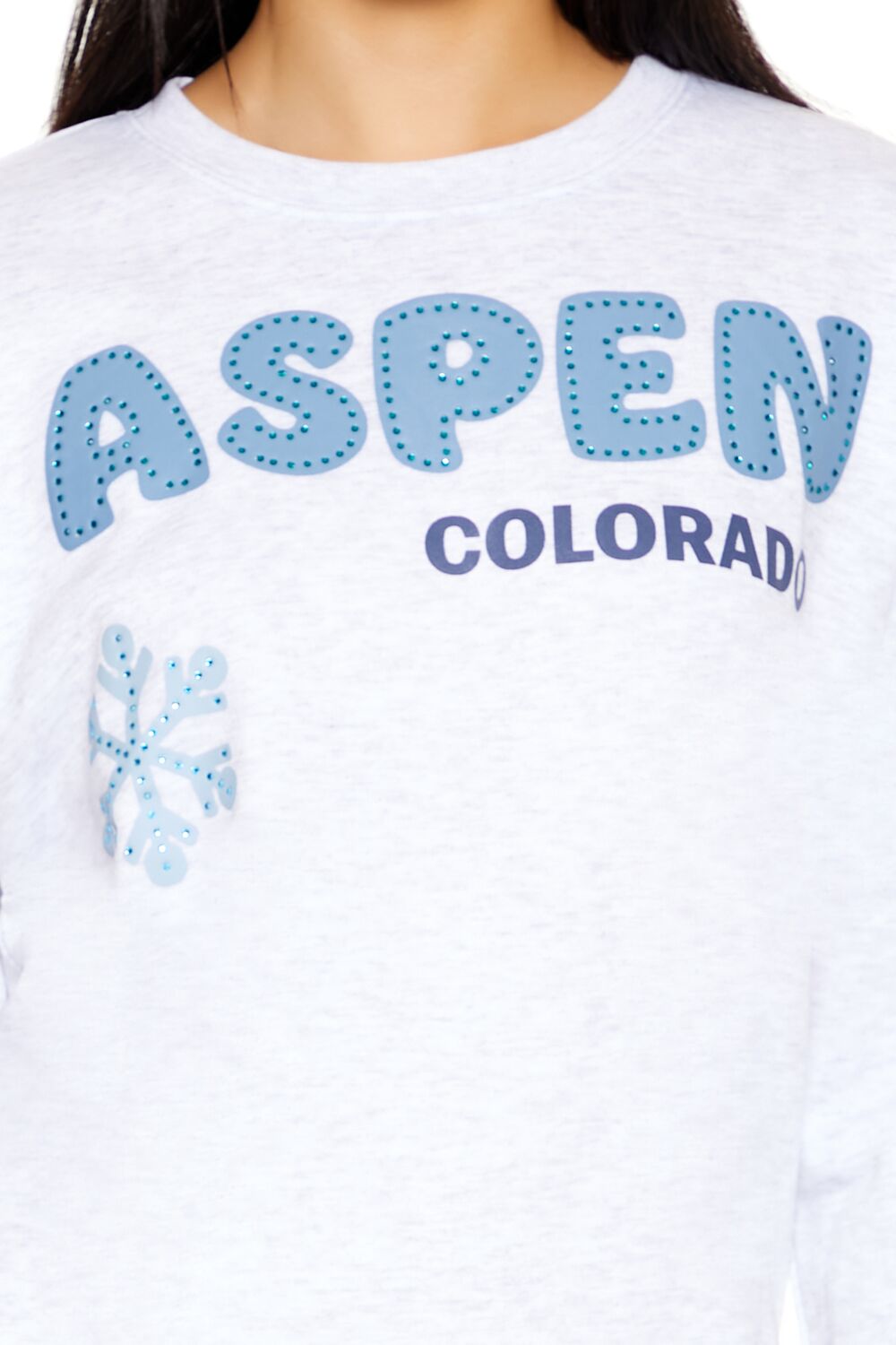 Aspen Colorado Rhinestone Pullover-Feelings Star