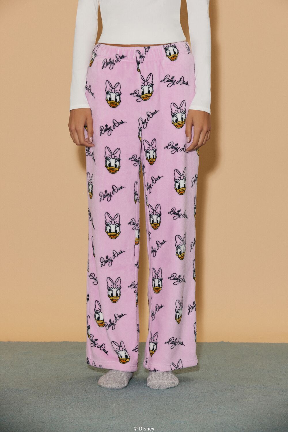Disney Daisy Duck Pajama Pants-Feelings Star