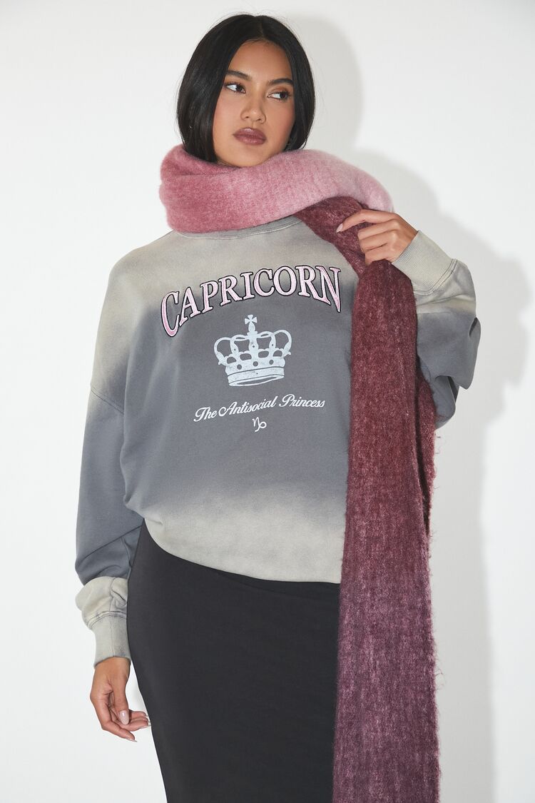 Capricorn Antisocial Princess Pullover-Feelings Star