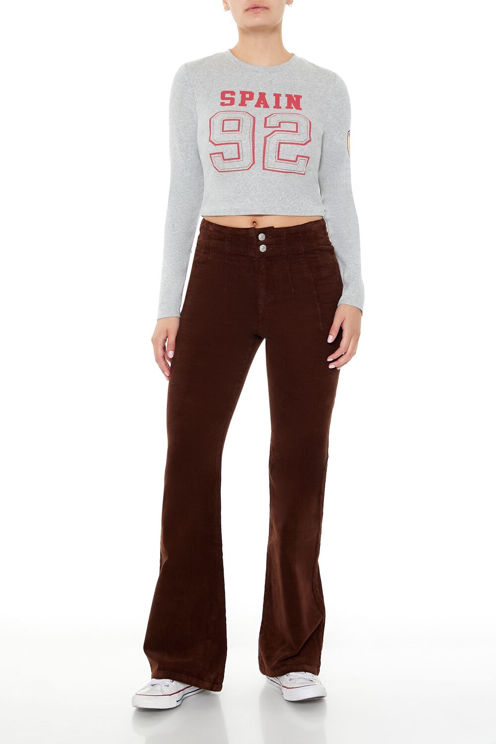 Spain 92 Graphic Cropped Tee-Feelings Star