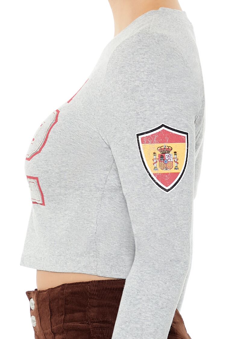 Spain 92 Graphic Cropped Tee-Feelings Star