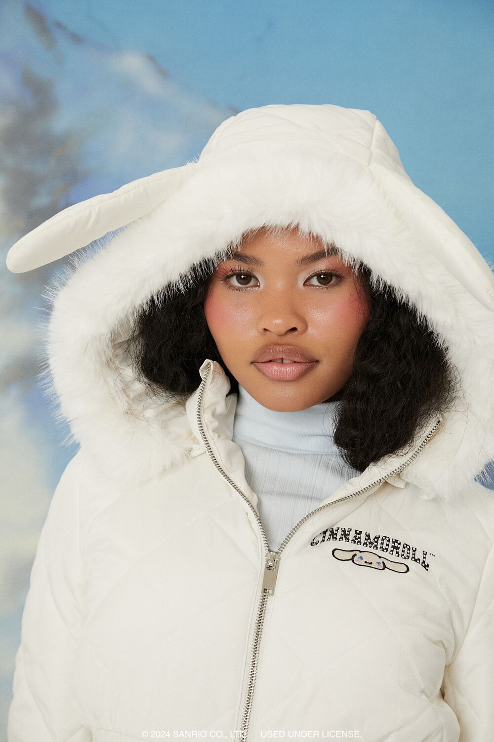 Active Hooded Cinnamoroll Jumpsuit-Feelings Star