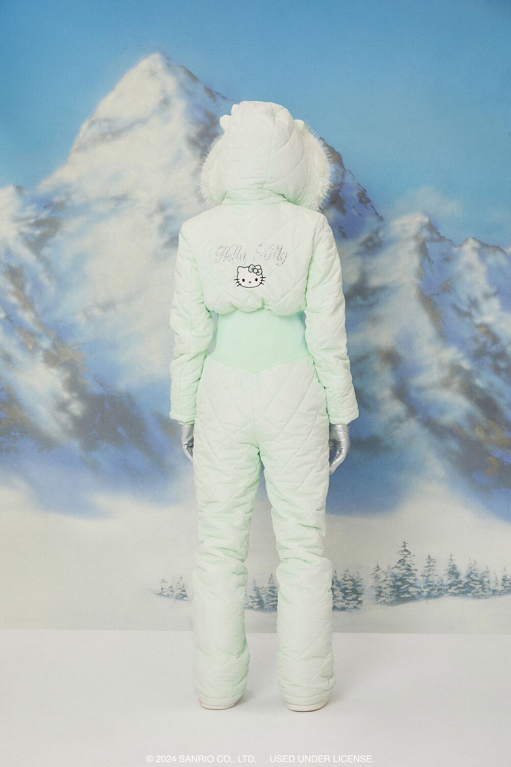 Active Quilted Hello Kitty Jumpsuit-Feelings Star