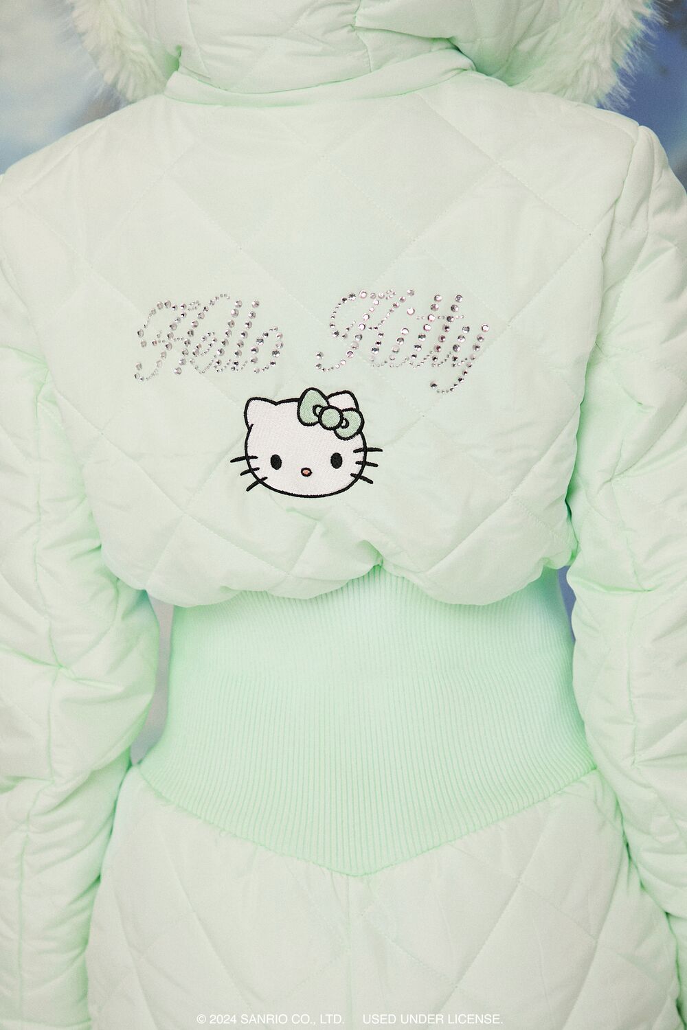 Active Quilted Hello Kitty Jumpsuit-Feelings Star