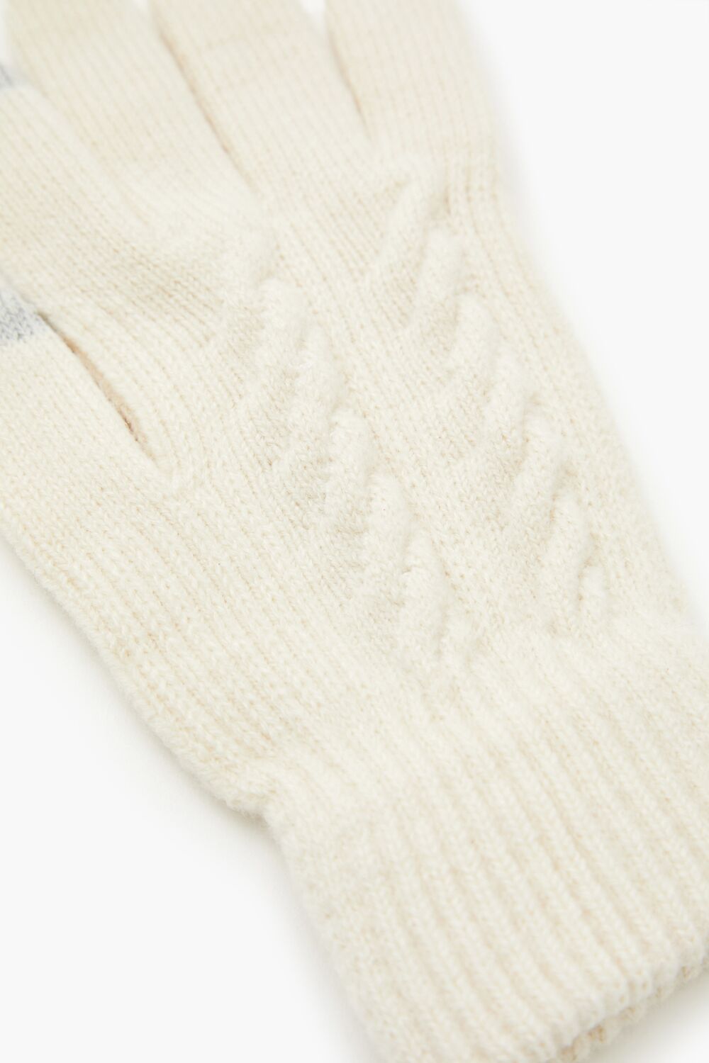 Cable Knit Gloves-Feelings Star