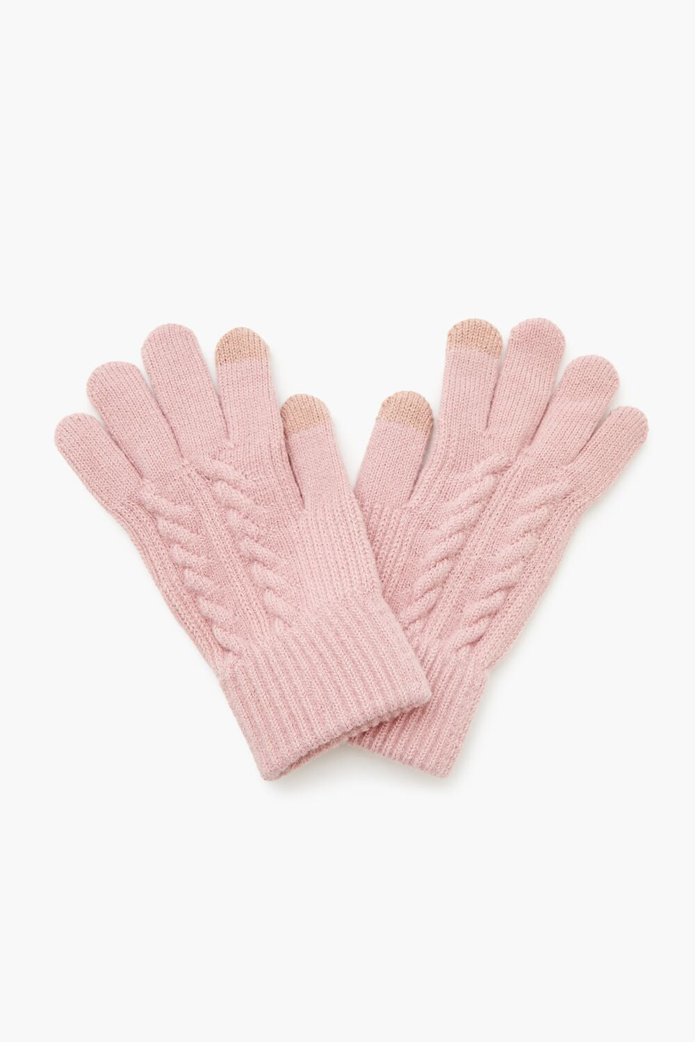 Cable Knit Gloves-Feelings Star