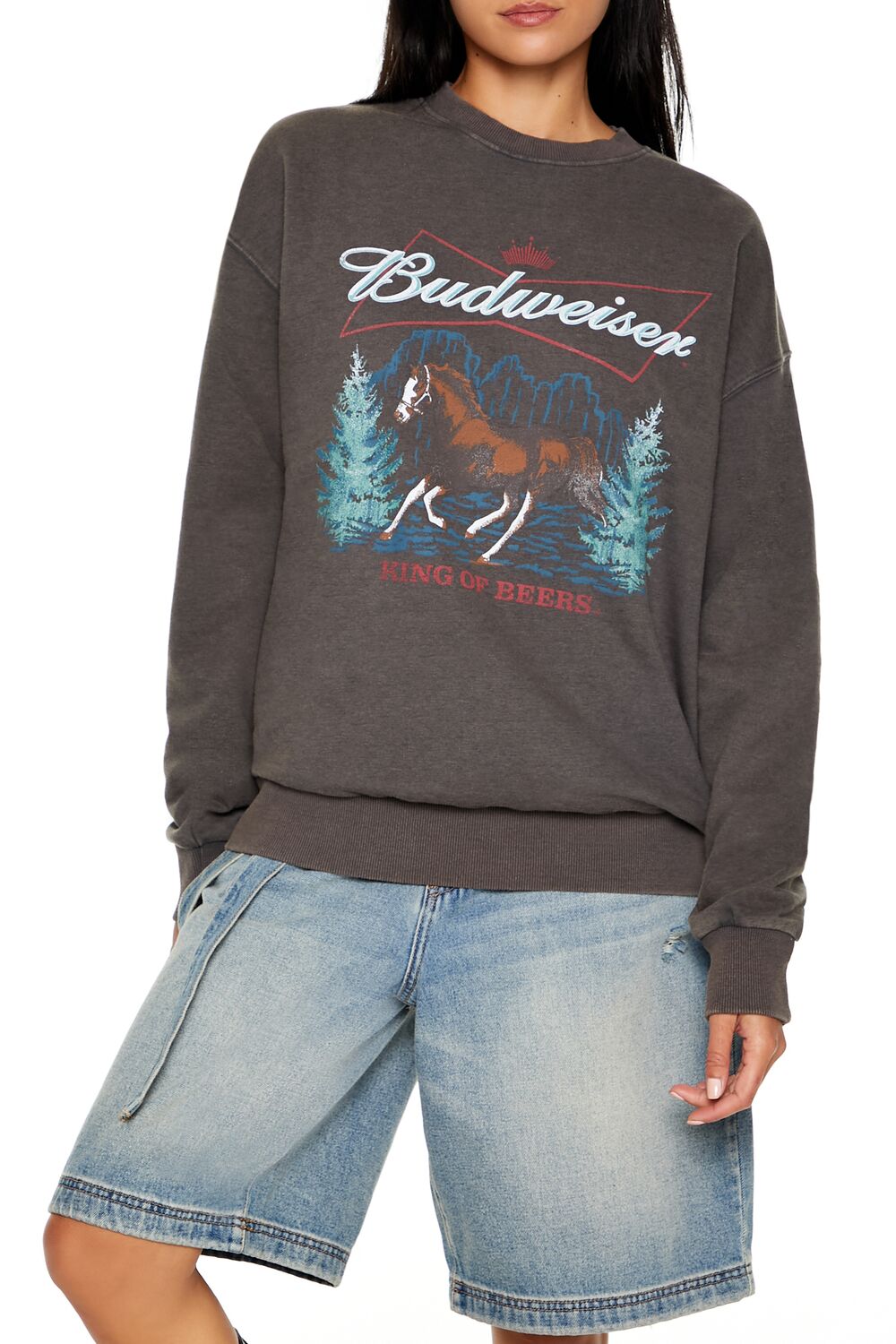 Budweiser Graphic Pullover-Feelings Star