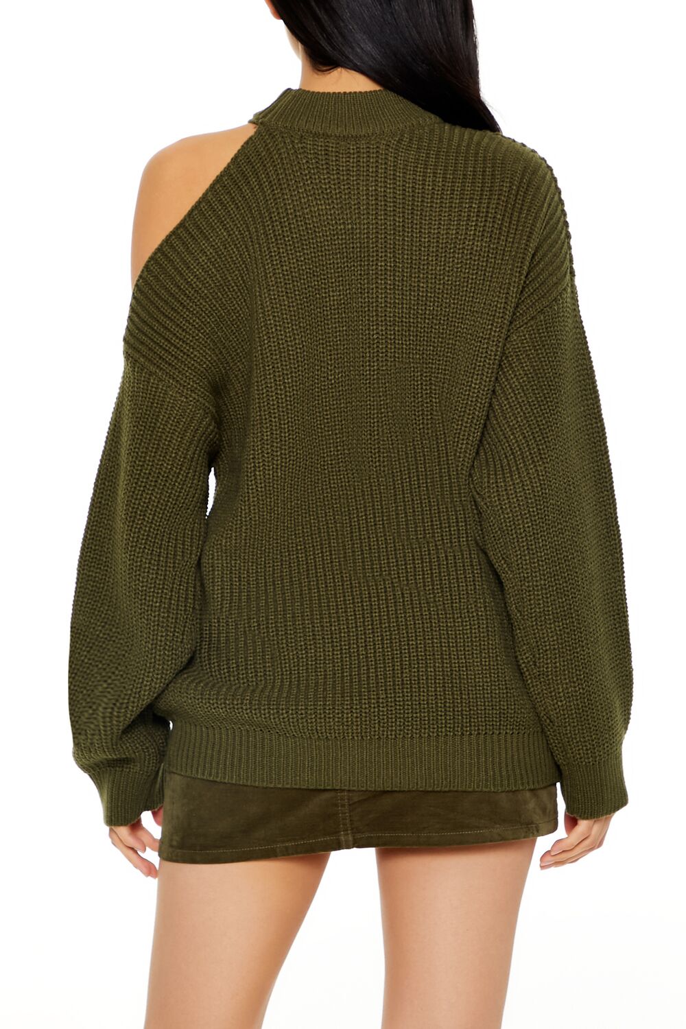 Asymmetrical Open-Shoulder Sweater-Feelings Star